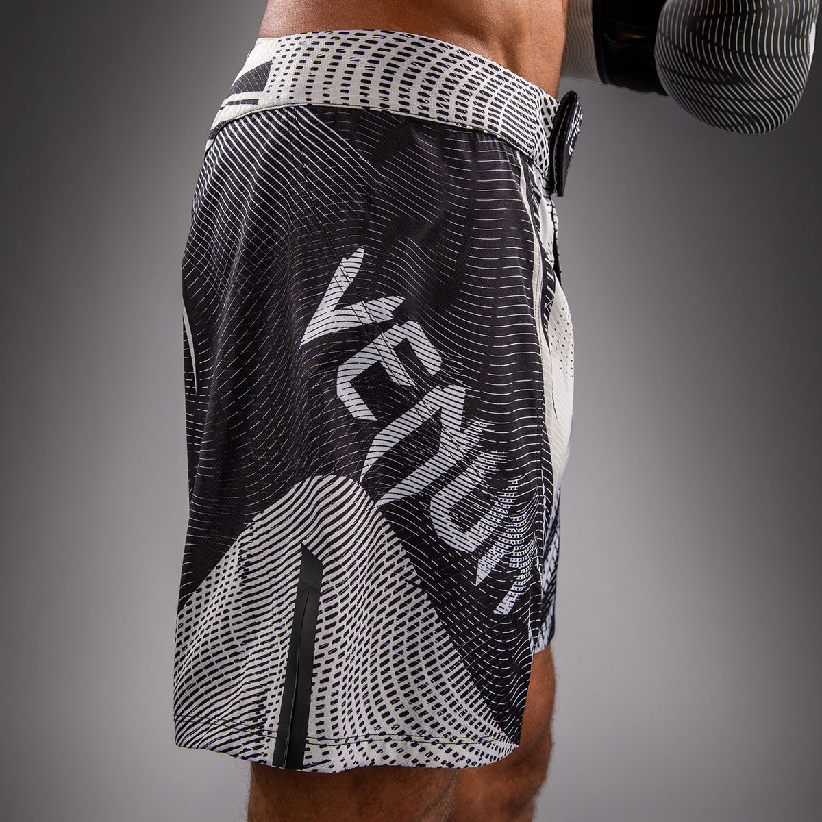 Venum Galactic 3.0 Fightshorts -Offwhite/Zwart