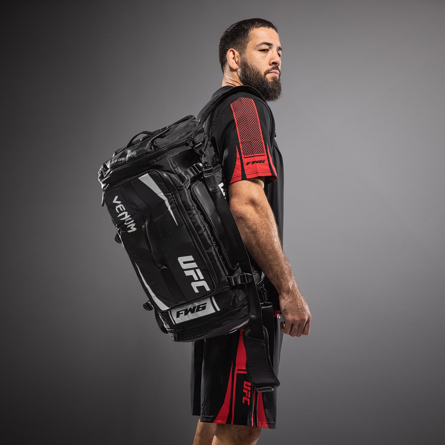 UFC Unity by Venum Authentic Fight Week Sporttas – Zwart/Wit