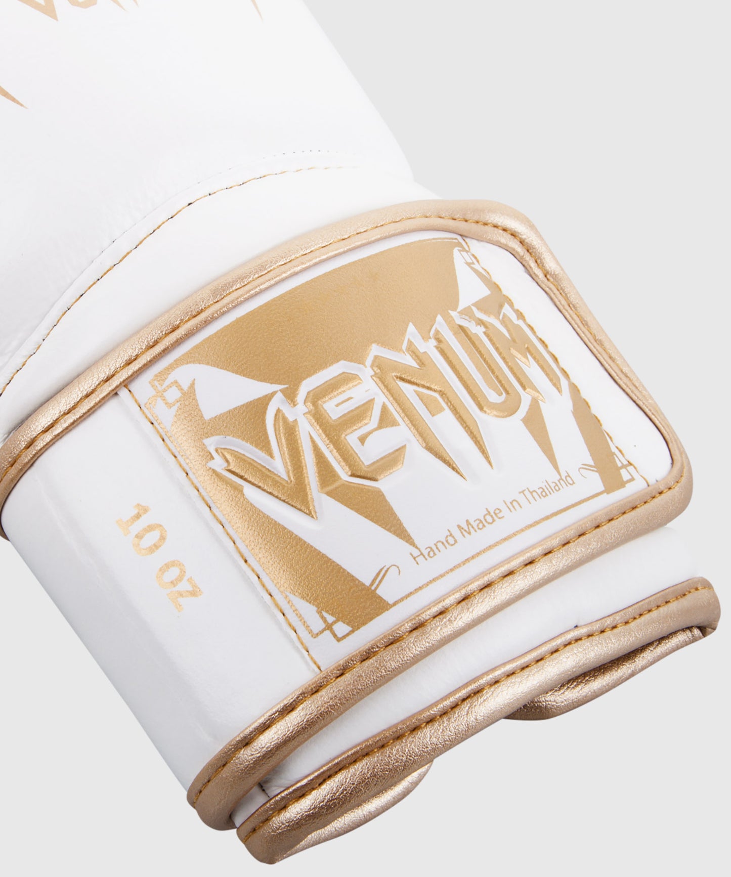 Venum Giant 3.0 Bokshandschoenen - nappaleer - wit/goud