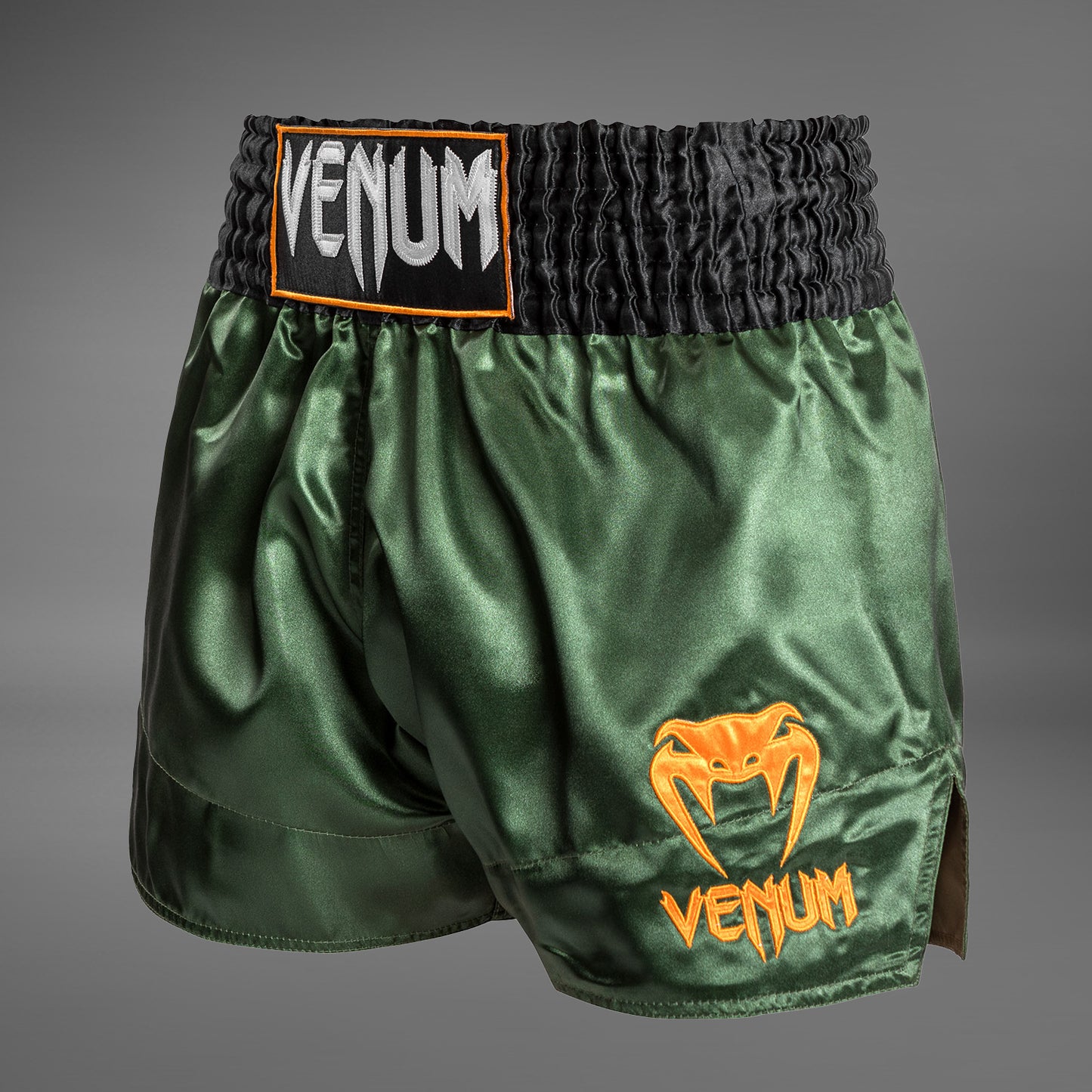 Venum Classic Muay Thai broekje - Groen/Goud/Zwart