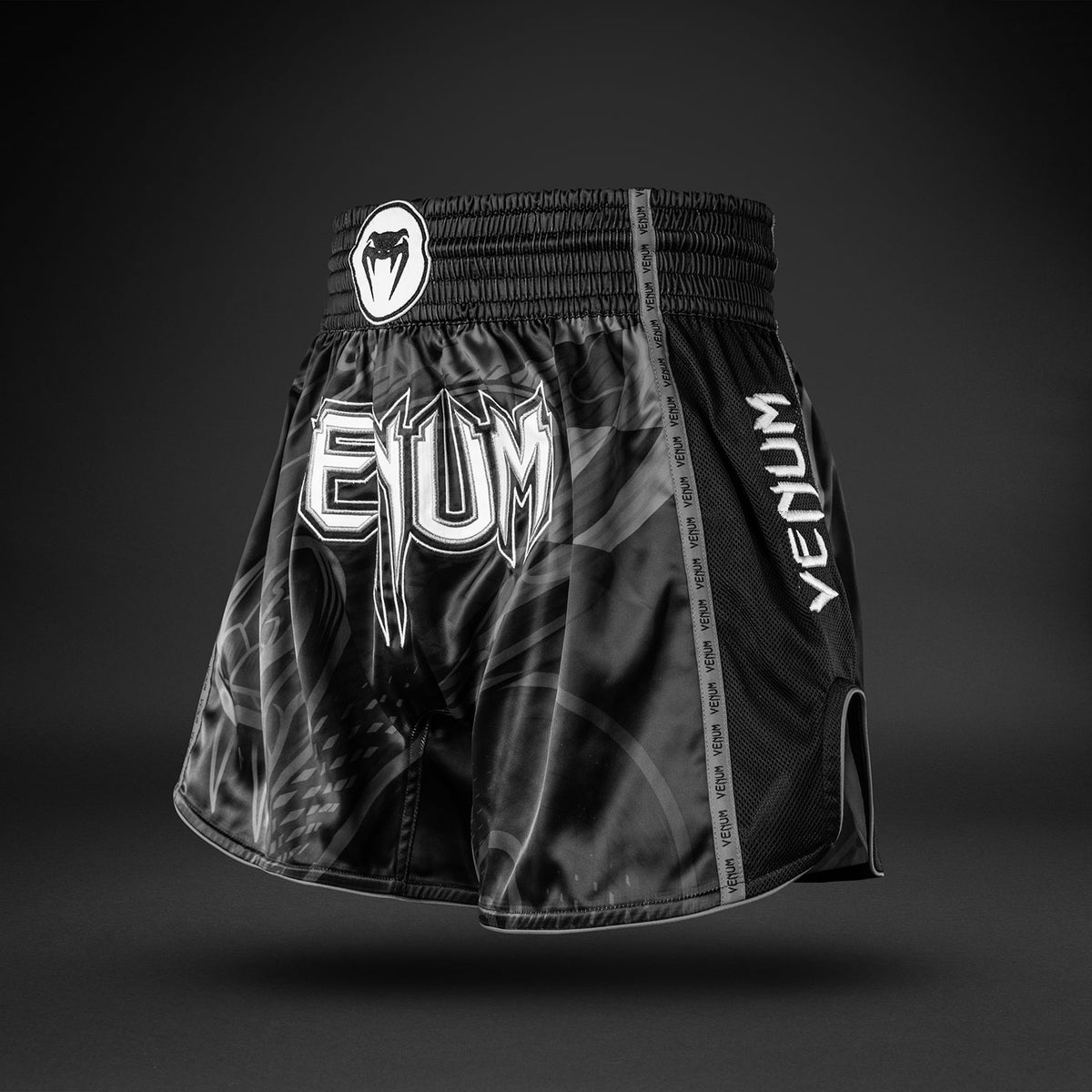 Venum Crimson Viper 2.0 Muay Thai-short - Zwart/Grijs