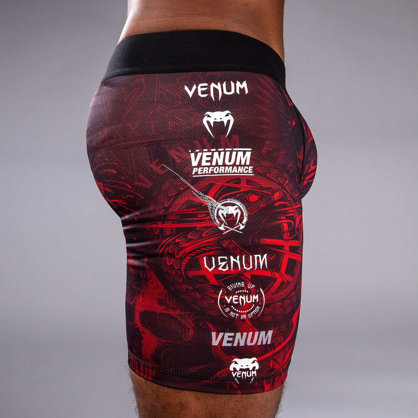 Venum 20th Anniversary Compressieshort - Zwart/Rood