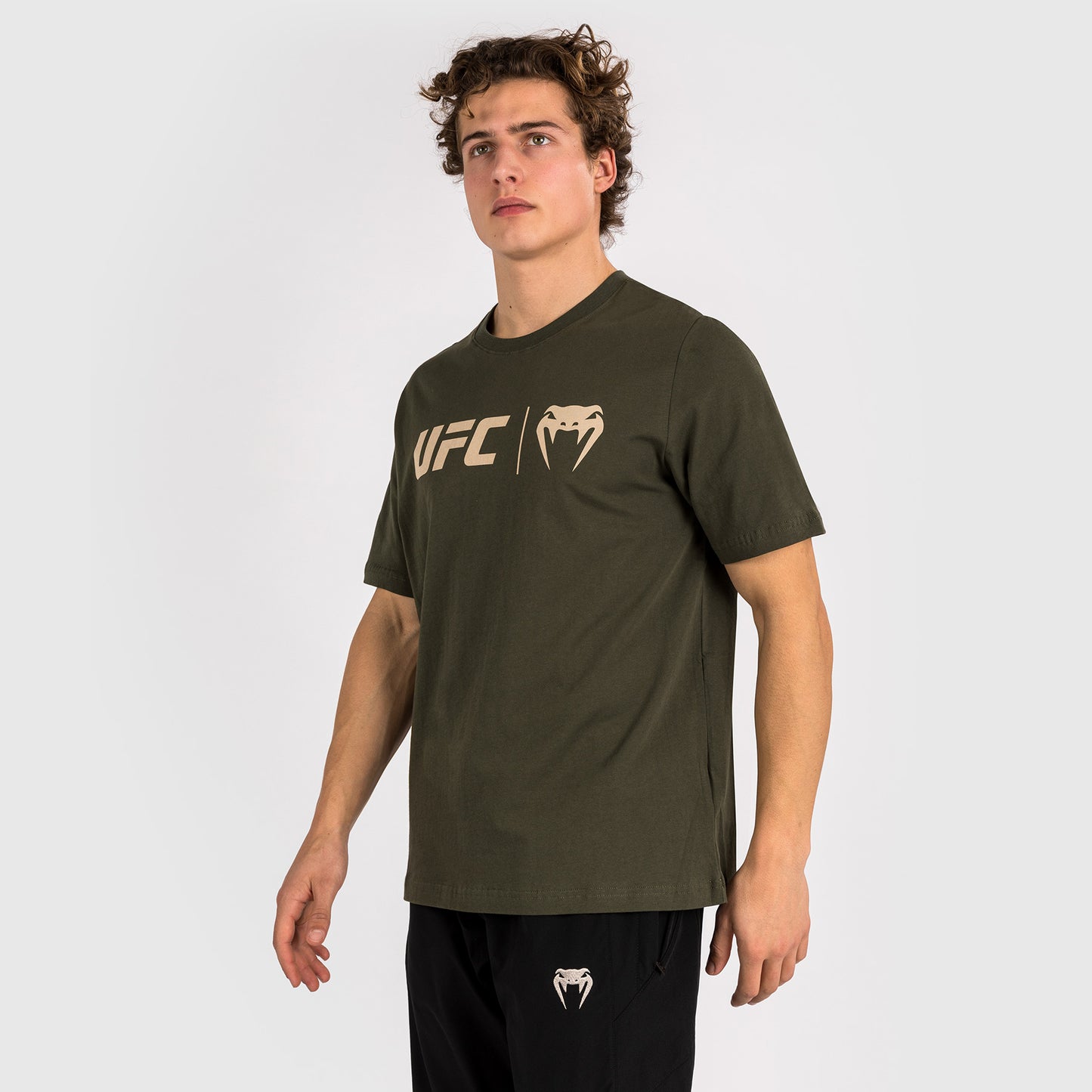 UFC Venum Klassiek  T-shirt - Kaki/Brons