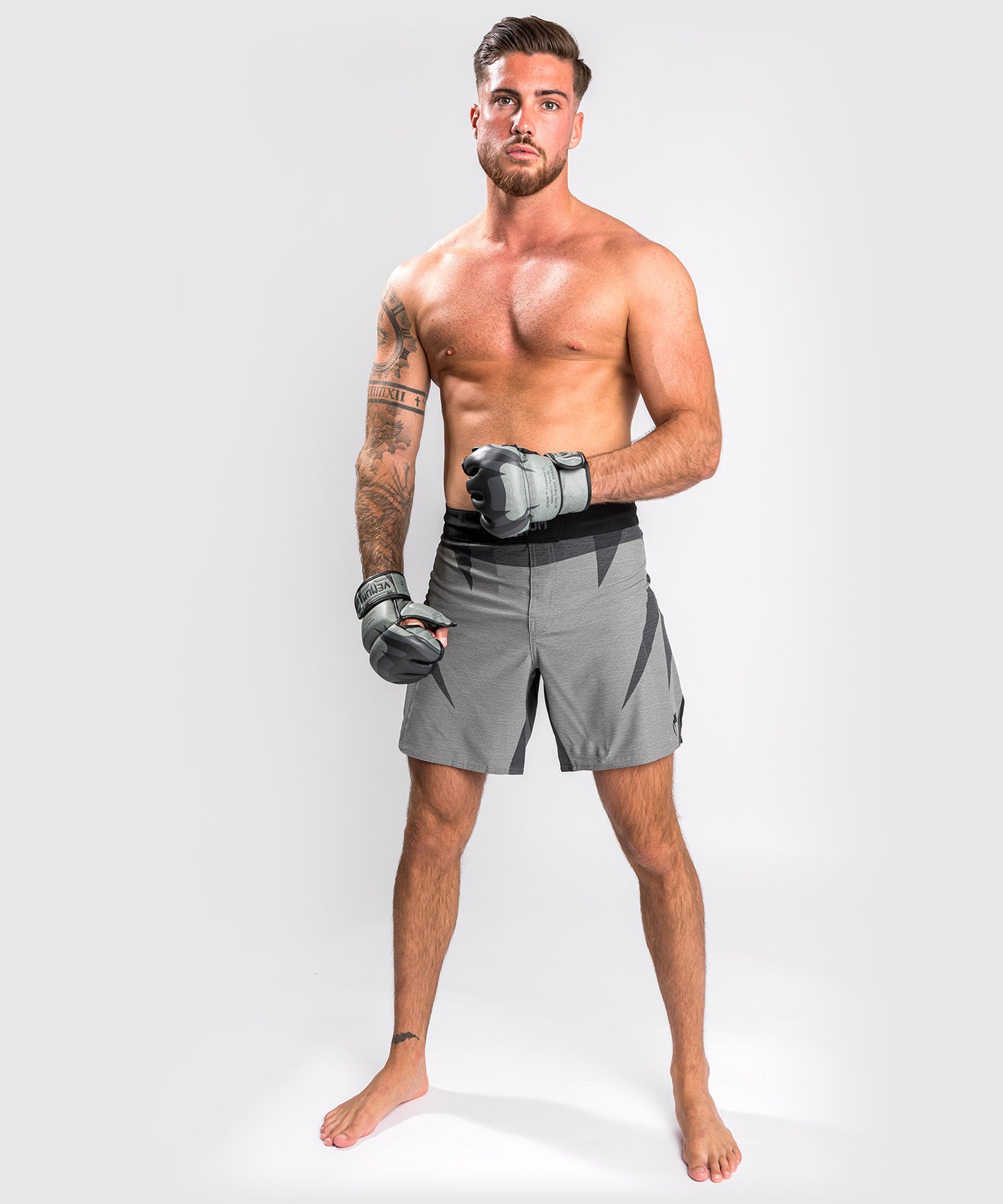 Venum Stone Vechtshorts - Mineraalgroen