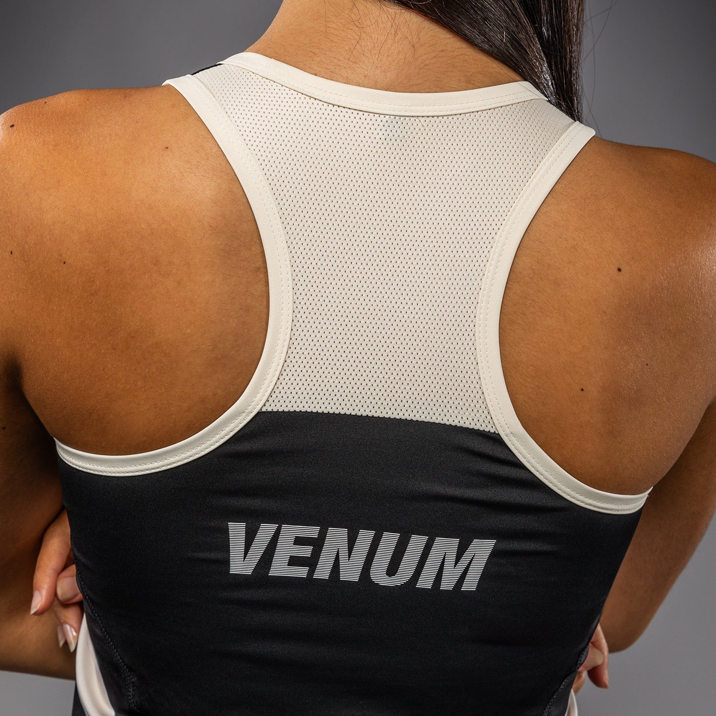Venum Adrenaline Dames Dry Tech Tanktop – Zwart/Ivoor