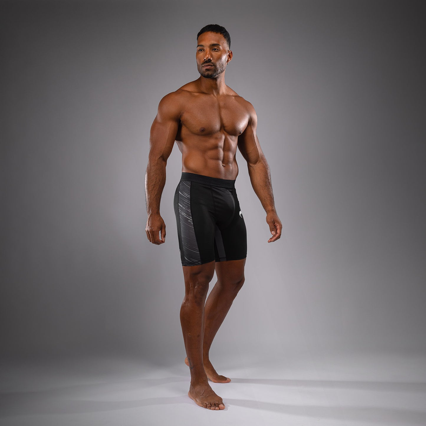 Venum Rapid Vale Tudo Shorts - Zwart/Stormgrijs