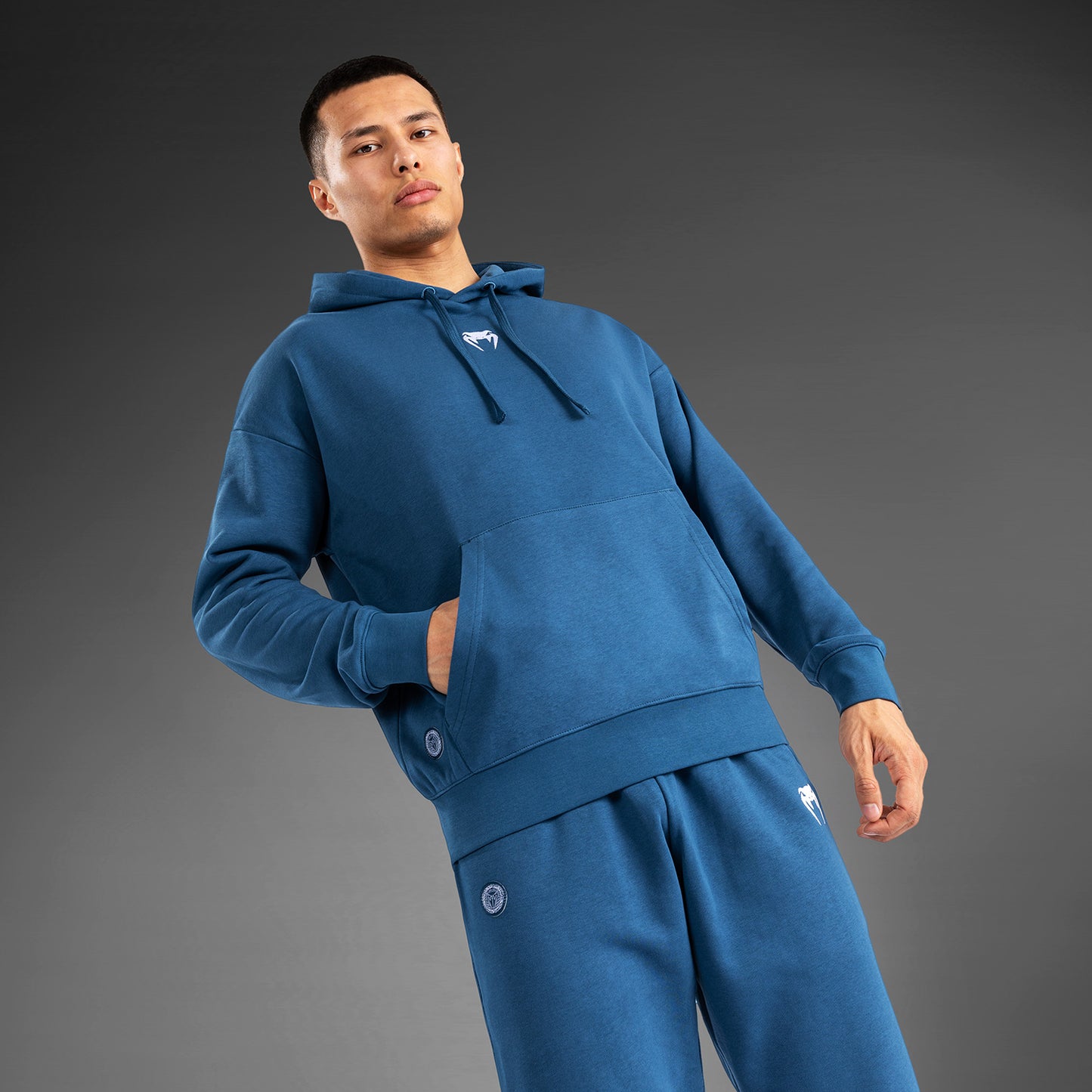 Venum Vortex XL Heren Hoodie - Marineblauw