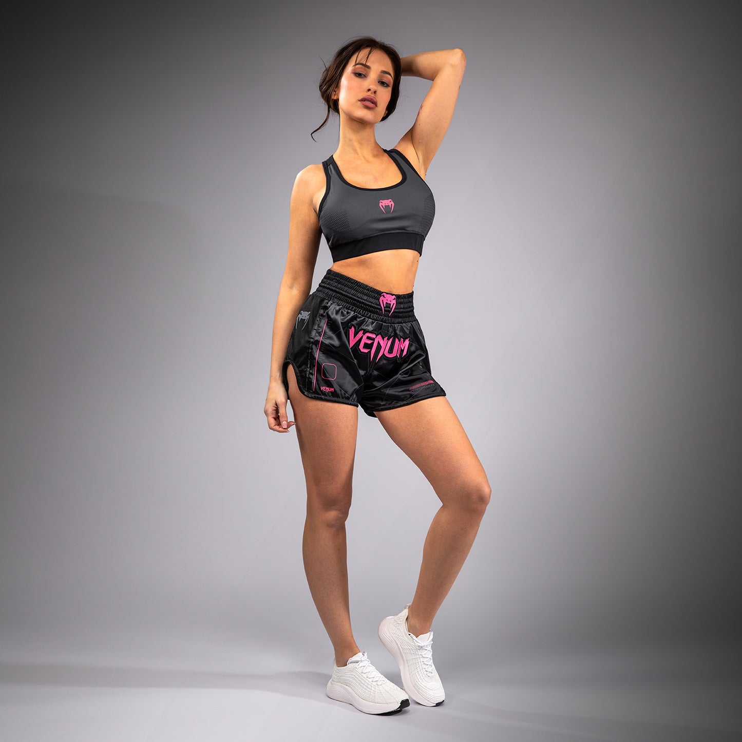 Venum Tactical XT Muay Thai broekje voor dames - zwart/stormgrijs