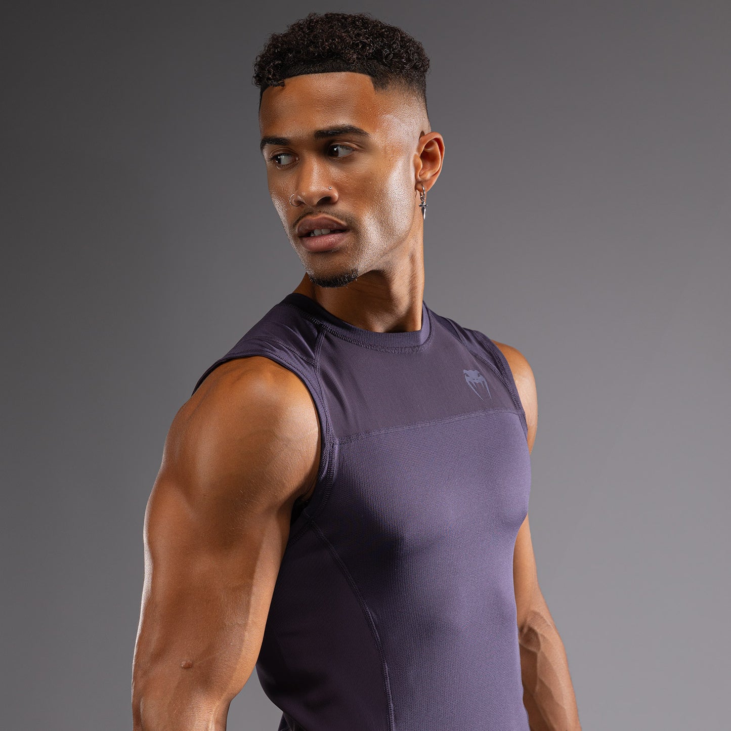 Venum G-Fit Air Mouwloze Rashguard Heren - Donkerpaars