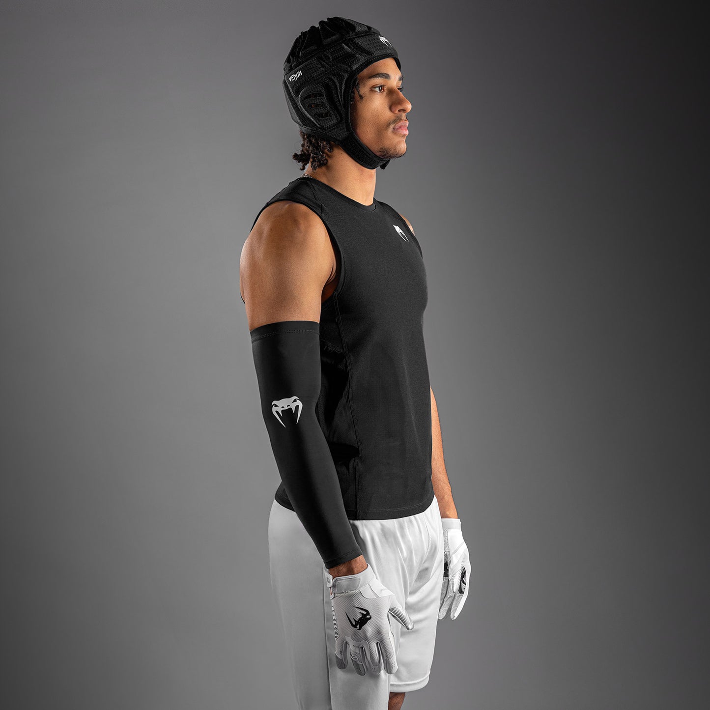Venum Elite Football Mouwloos Compressie T-shirt - Zwart
