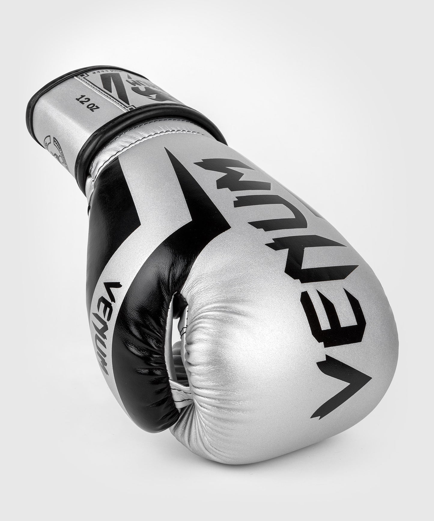 Venum Elite Bokshandschoenen - Zilver/Zwart