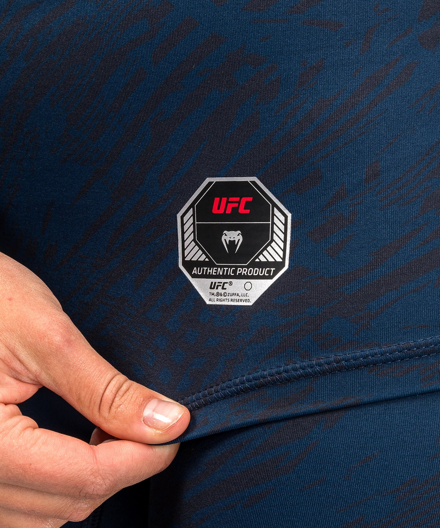 UFC Fusion by Venum Fight Week Performance Rashguard met Lange Mouwen voor Dames - Oceaanblauw