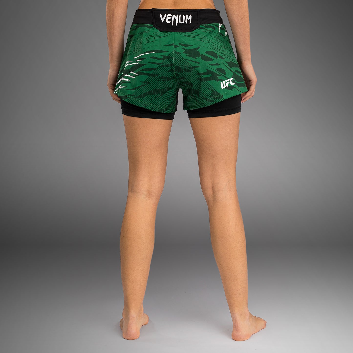 UFC Fusion by Venum Authentic Fight Night Fight Shorts voor Dames - Groen