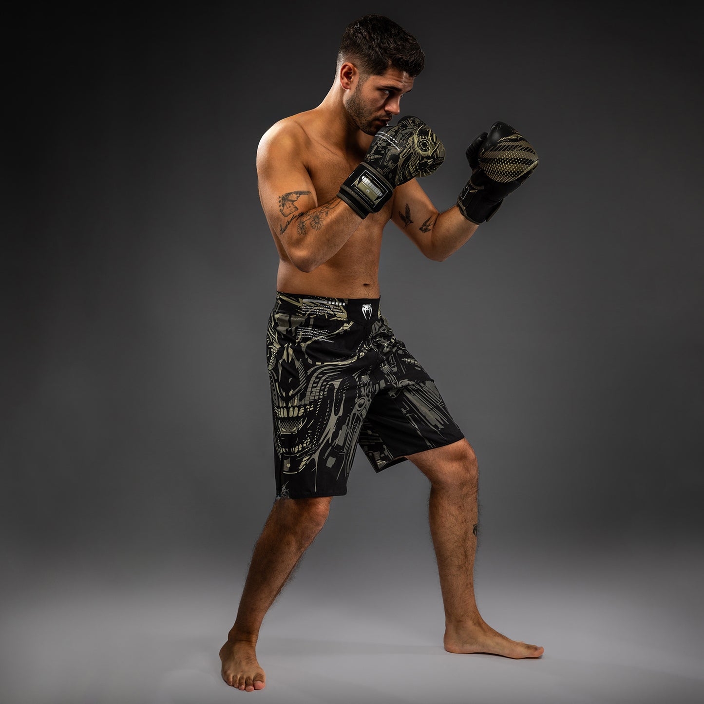 Venum Invader Vecht Shorts - Zwart/Zand