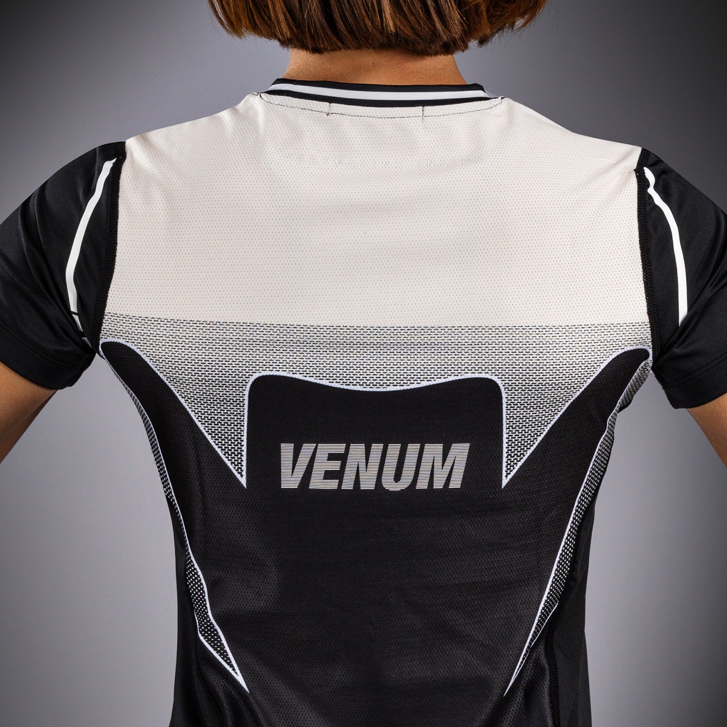 Venum Adrenaline Dames Dry-Tech T-shirt – Zwart/Ivoor