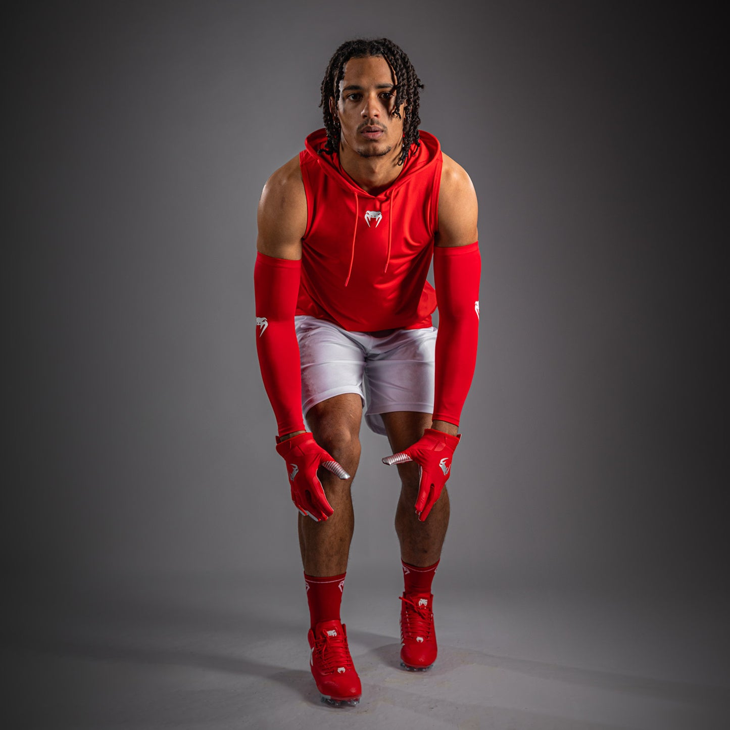 Venum Elite Mouwloos Dry Tech Hoodie - Rood