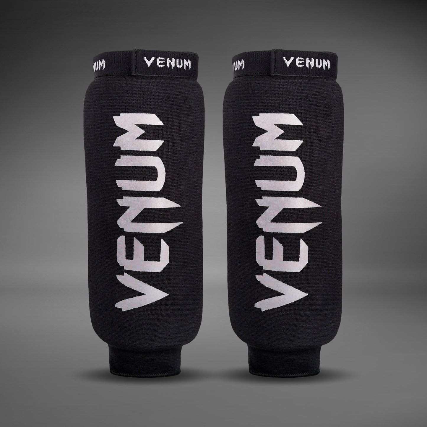 Venum Kontact Scheenbeschermers Zonder Voet - Zwart