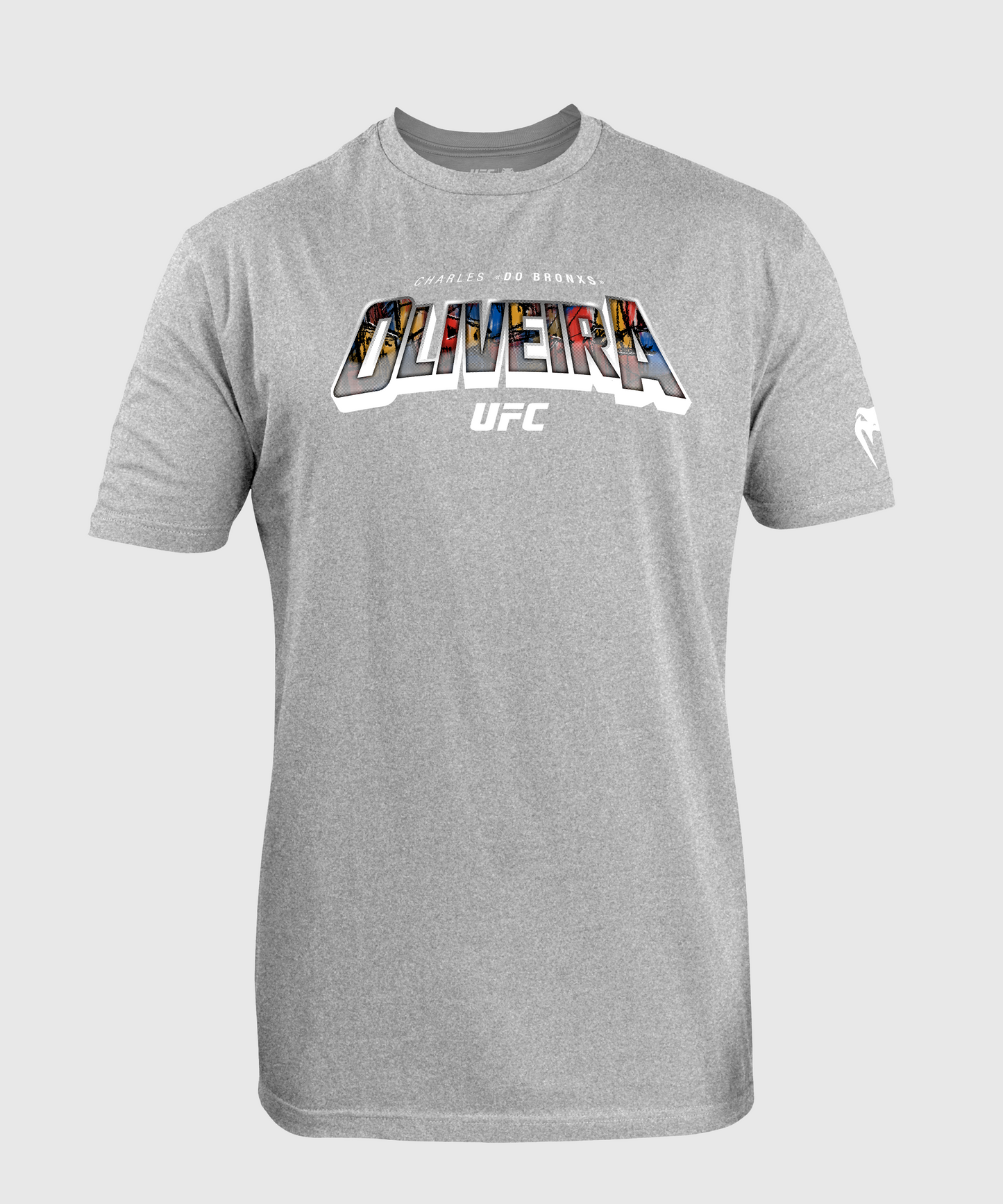 UFC Unrivaled by Venum Charles Oliveira Mannen T-Shirt - Heather Grey