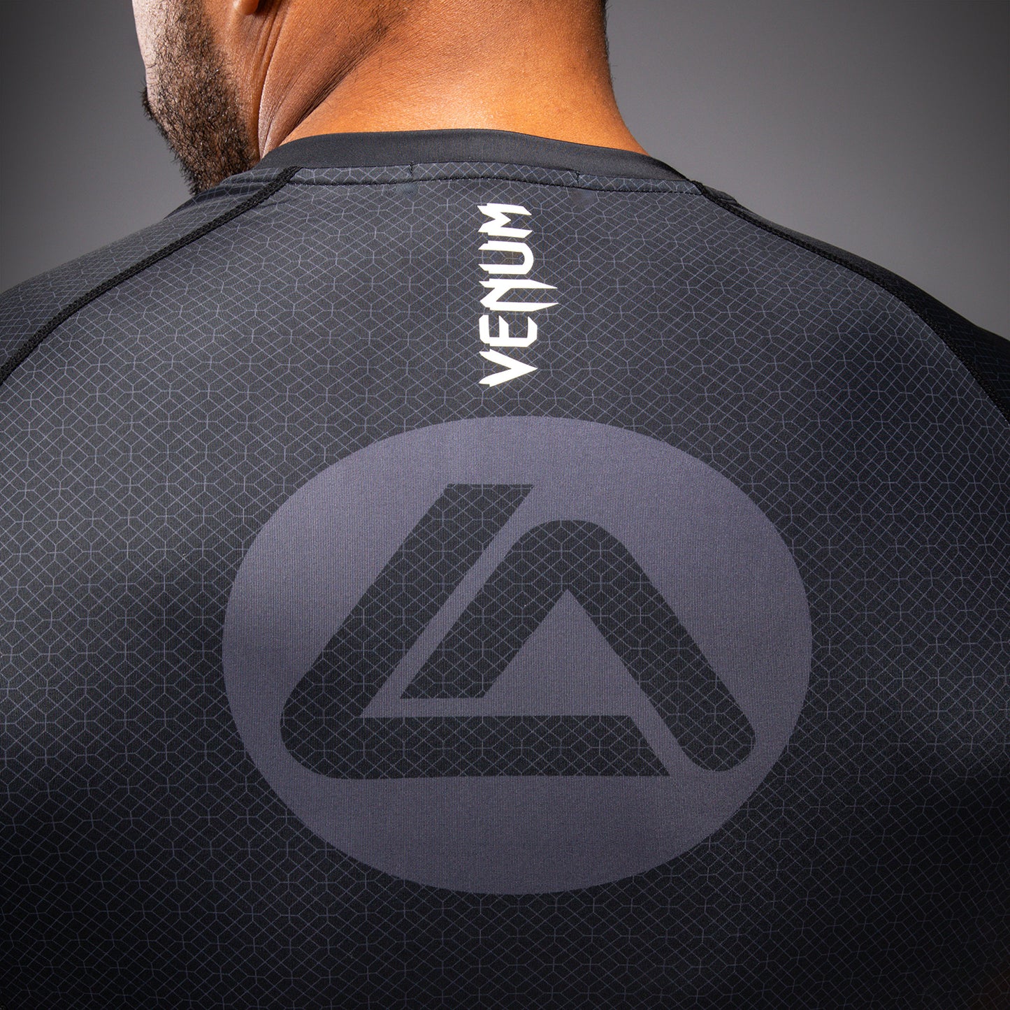 Venum x Roger Gracie Academy Rashguard met korte mouwen - Zwart