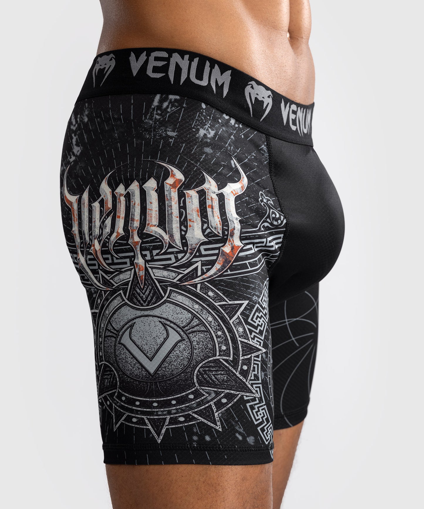 Venum Gladiator 5.0 Mannen Vale Tudo Shorts - Zwart/Zilver