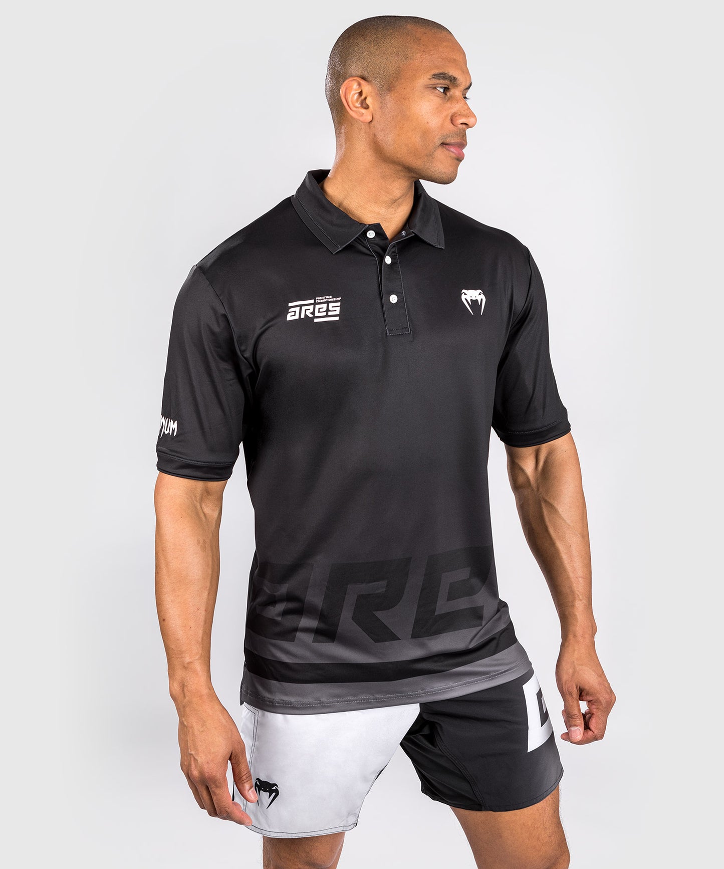 Venum x Ares Dry Tech Poloshirt - Zwart