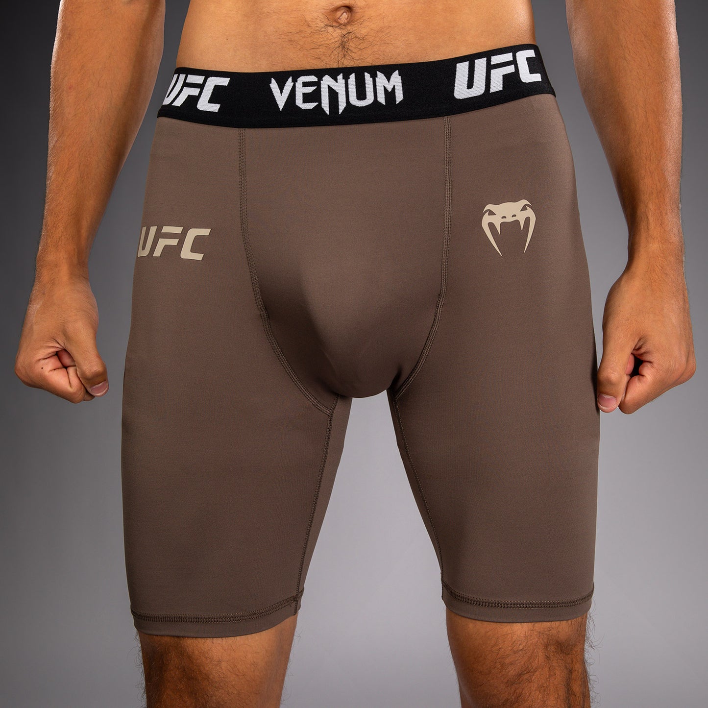 Venum UFC Unity by Venum Authentic Fight Week Heren Technische Compressieshort - Bruin