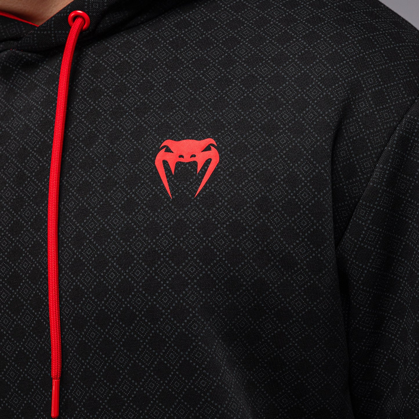 Venum x Roger Gracie Signature Hoodie - Zwart/Rood
