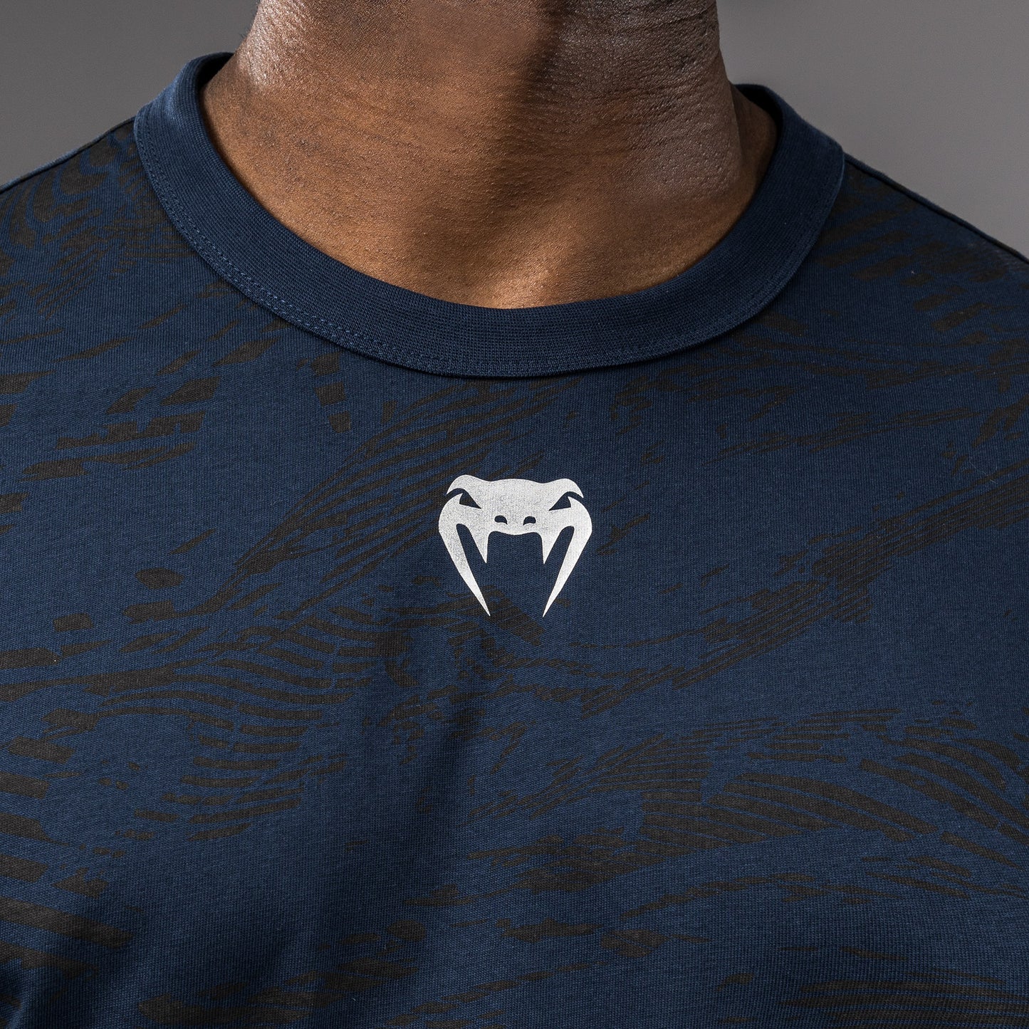 UFC Fusion by Venum Fight Week Katoenen Korte Mouwen T-shirt voor Dames - Oceaanblauw
