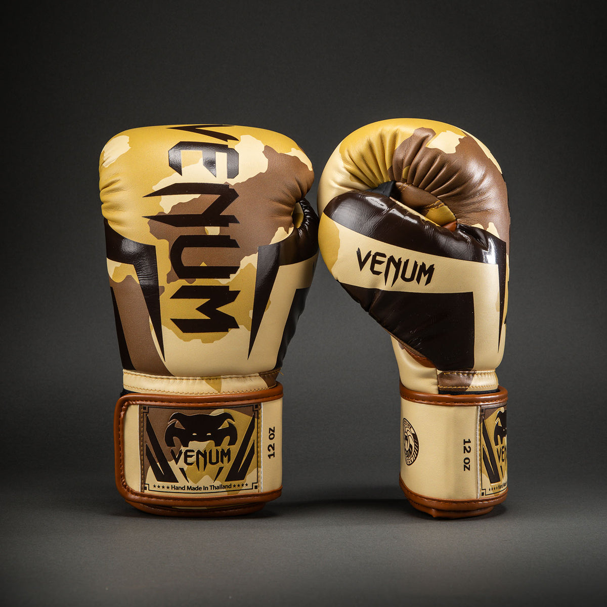 Venum Elite Bokshandschoenen - Lichtbeige/Bruin