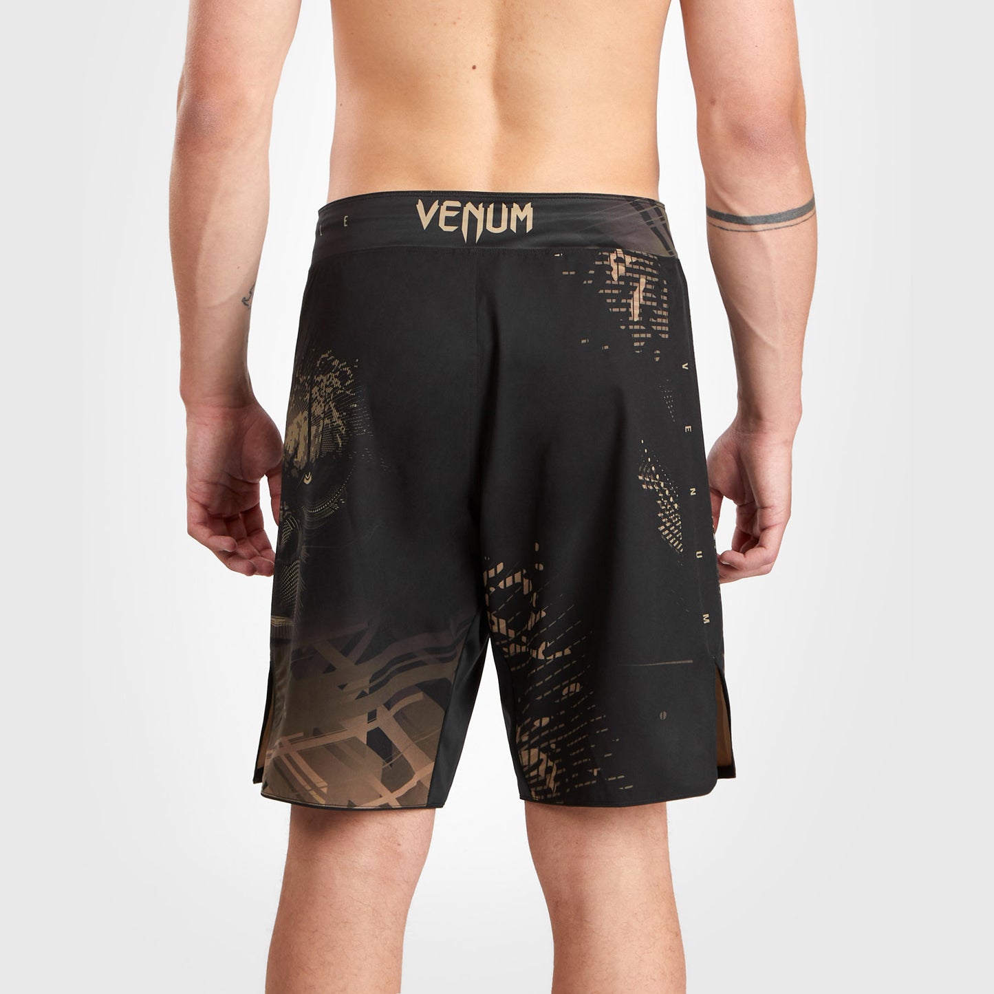 Venum Gorilla Jungle Fightshort - Zwart/Zand