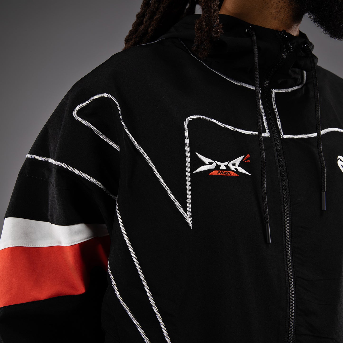 Venum x DTR Fight Attack 90 Trainingsjack - Zwart/Oranje