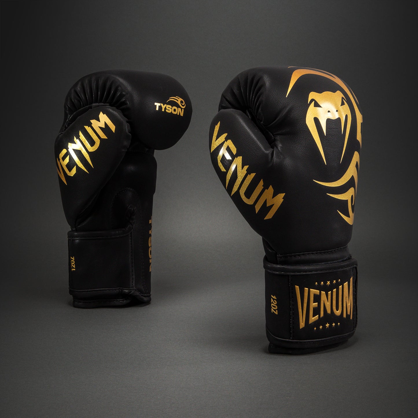 Venum Mike Tyson Replica Bokshandschoenen – Zwart/Goud