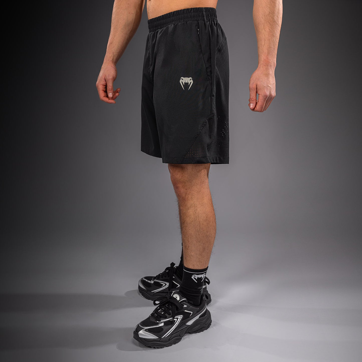 Venum Lazer Trainingsshorts - Zwart/Grijs
