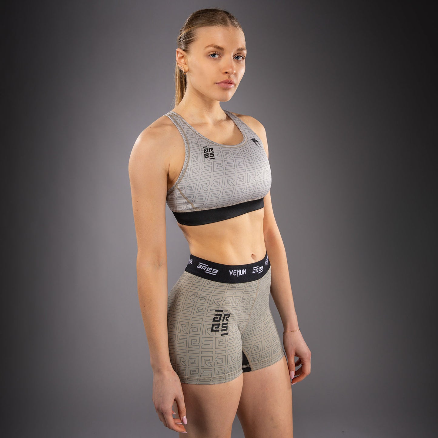 Venum x Ares 2.0 Sportbeha voor dames – Zand