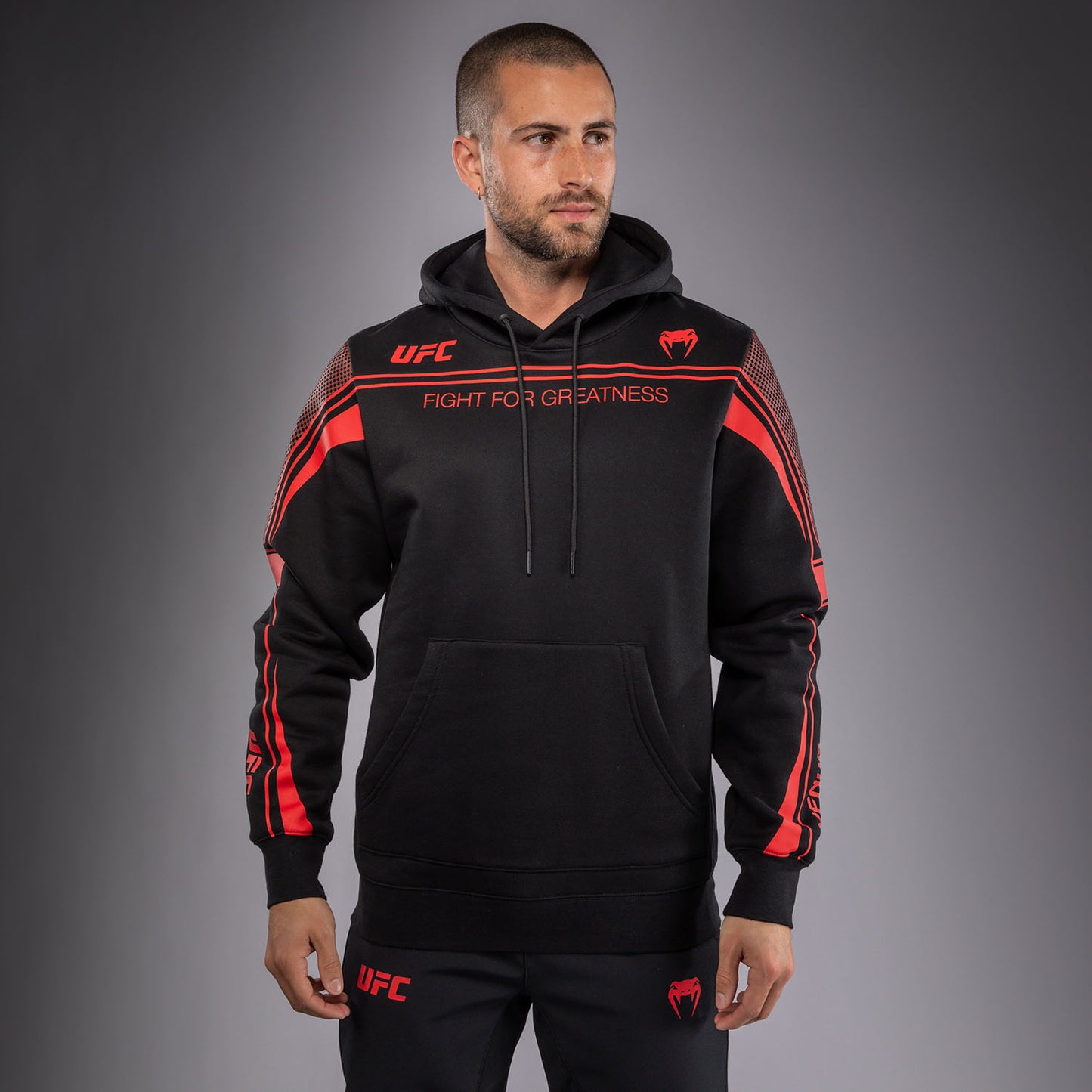 Venum UFC Unity by Venum Authentic Fight Week Heren Hoodie - Zwart