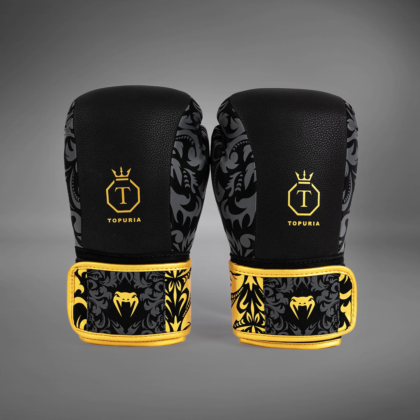 Venum x Topuria Unmatched Edition Bokshandschoenen - Zwart/Goud