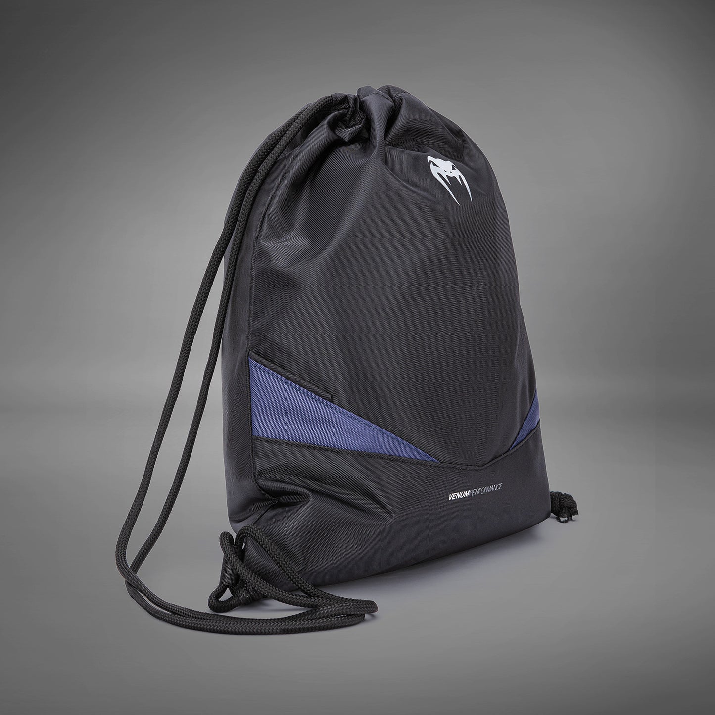 Venum Evo 2 Sporttas met trekkoord (15-20L) – Zwart/Blauw