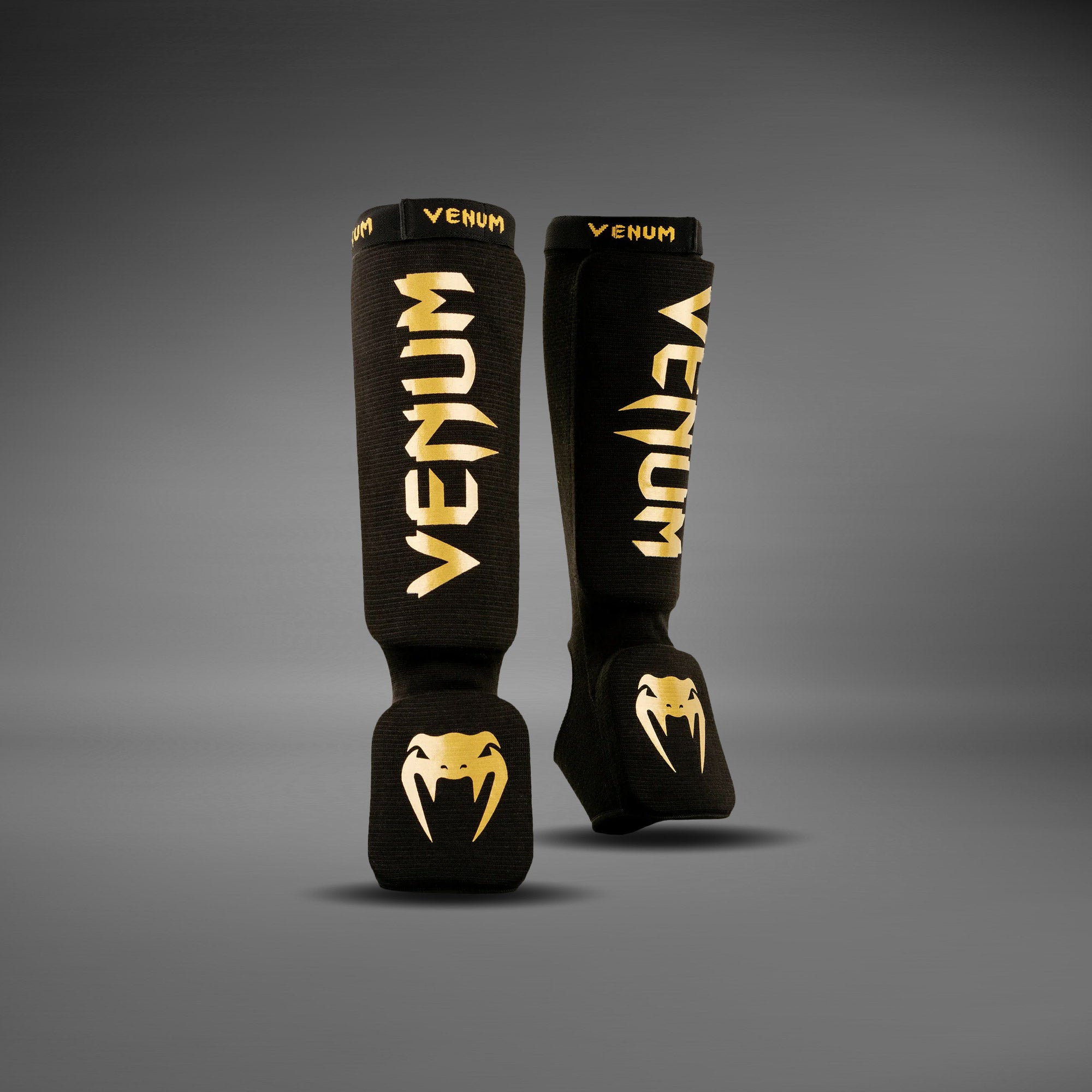 Venum Impact Evo Scheenbeschermers - Zwart