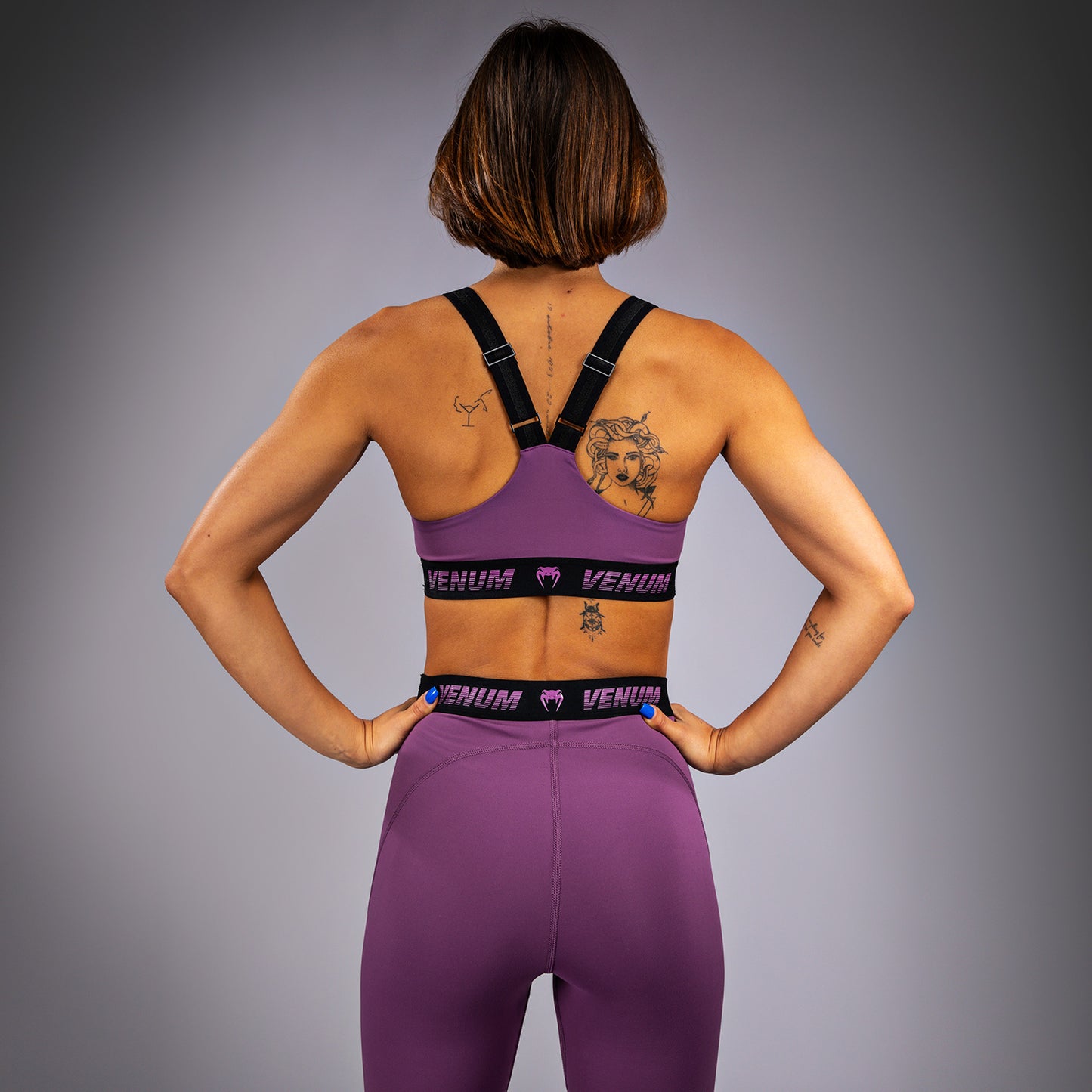 Venum Elevate sportbeha voor Dames - Dusky Orchid