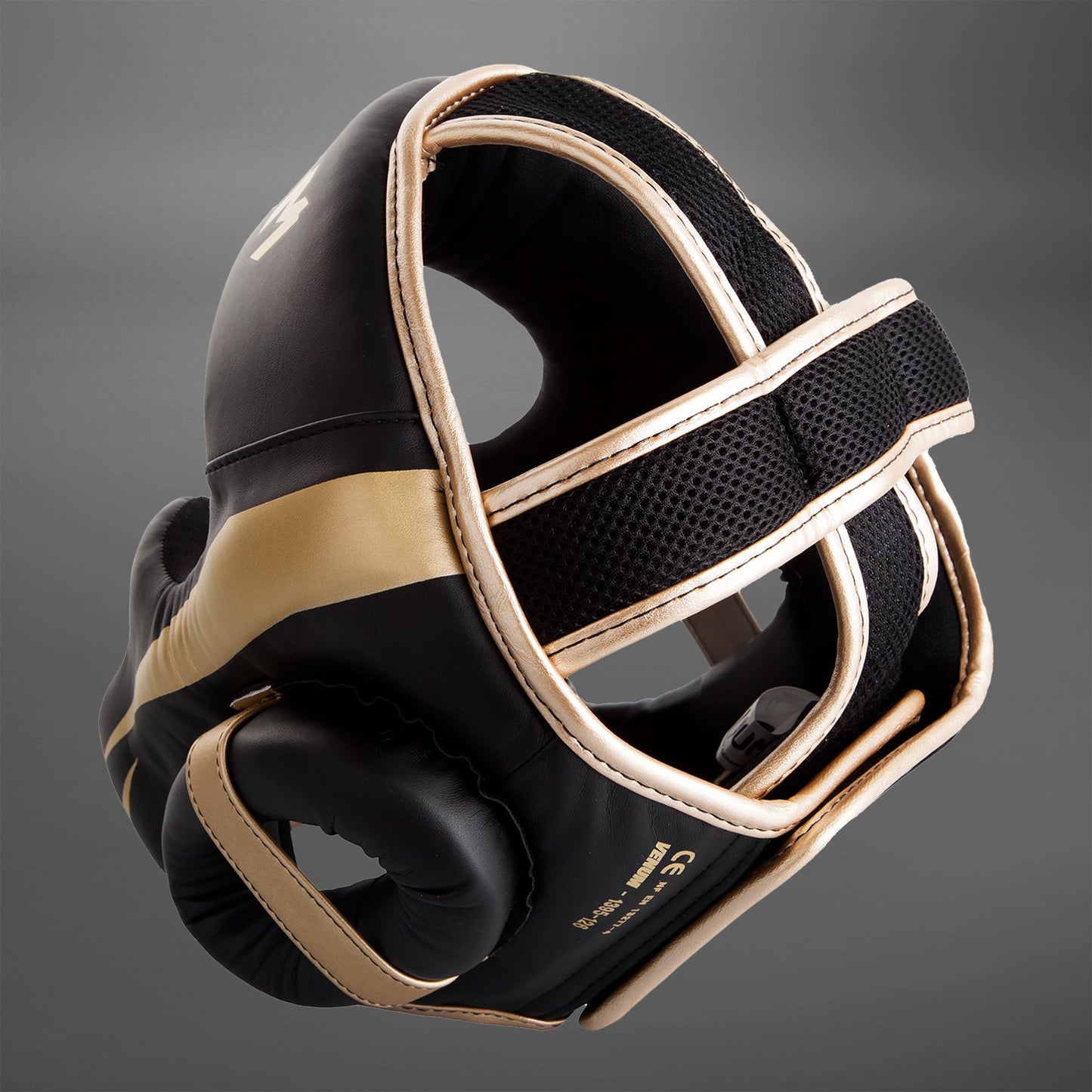 Venum Elite hoofdbeschermer - Zwart/Goud