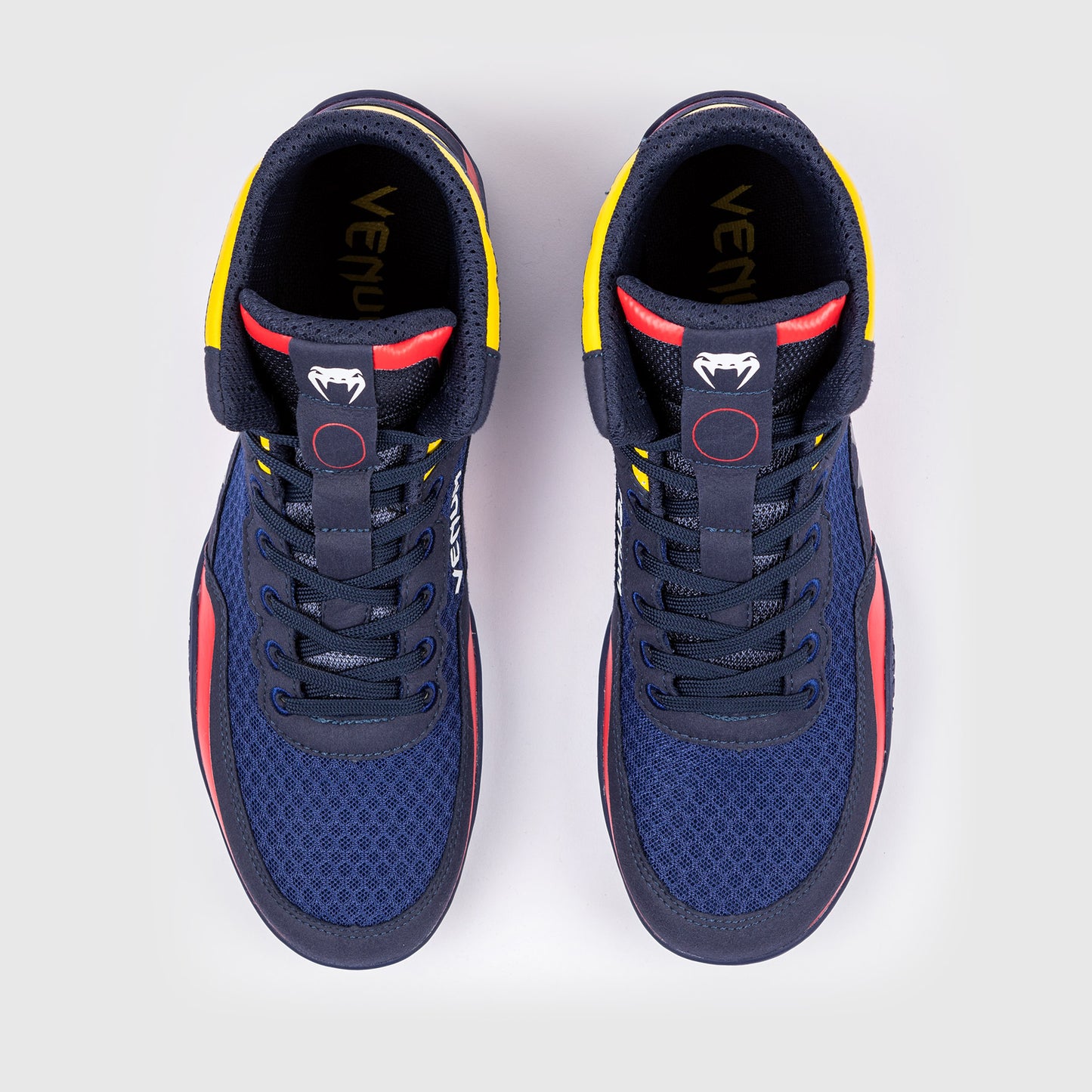 Venum Elite Worstelschoenen - Blauw/Geel
