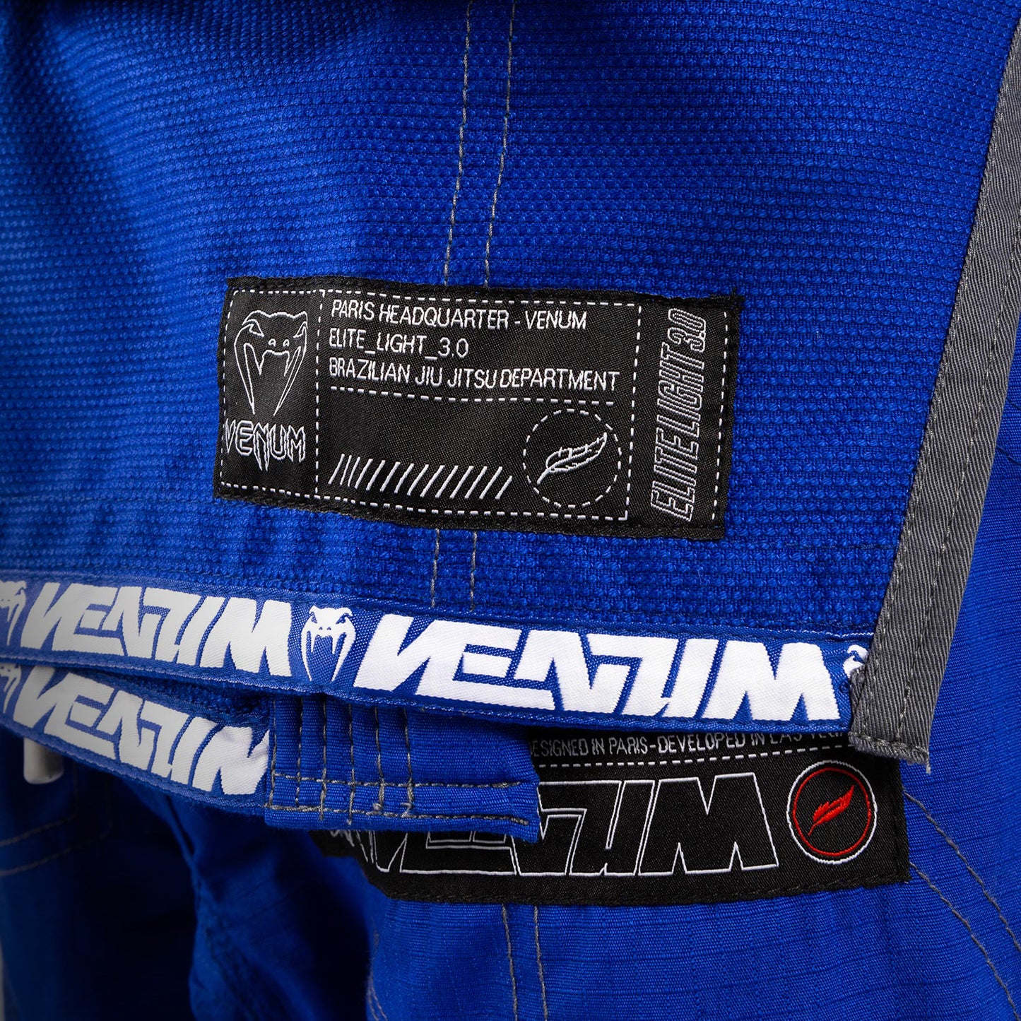 Venum Elite 3.0 Light BJJ Kimono - Blauw