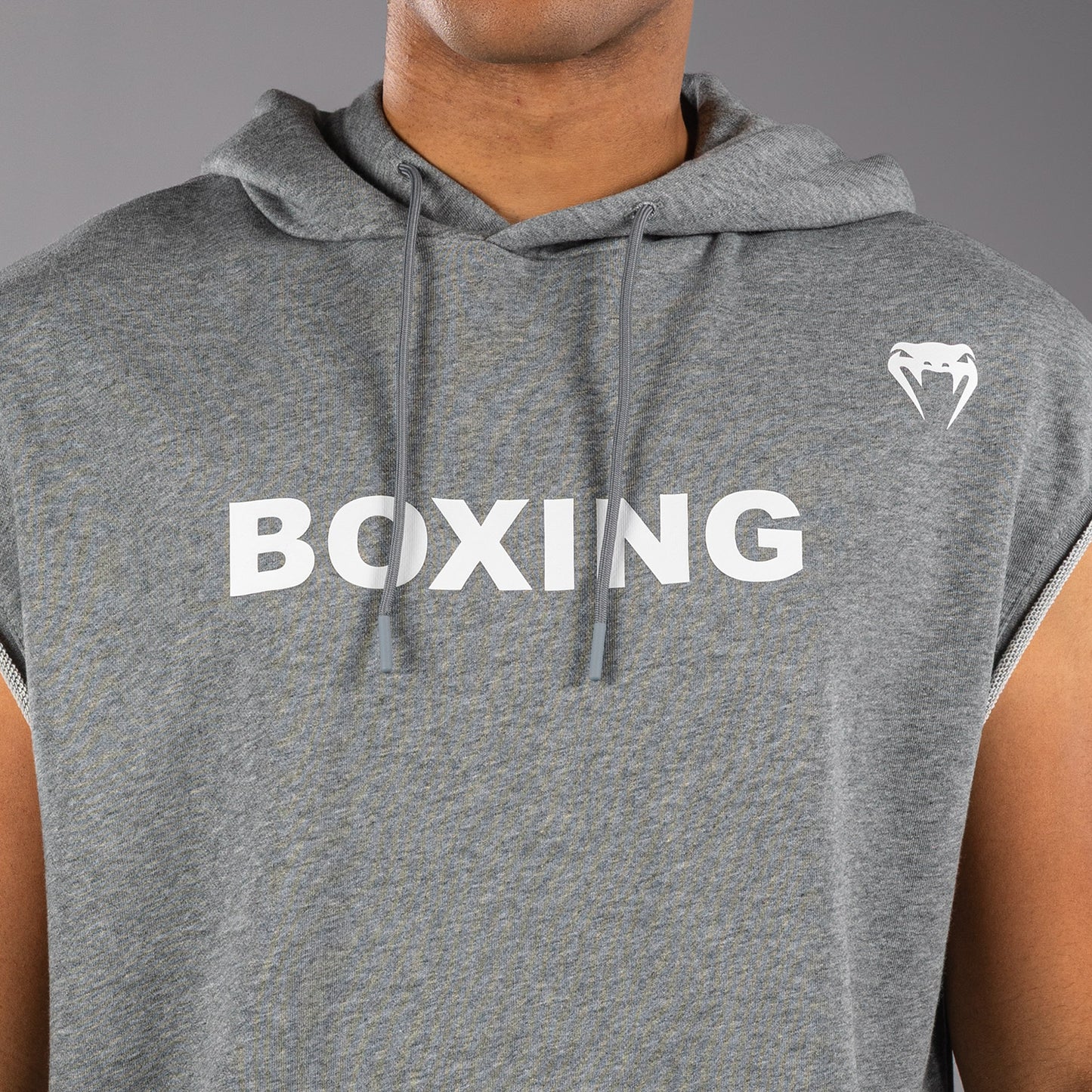 Venum Boxing VT Mouwloze Hoodie – Gemêleerd Grijs