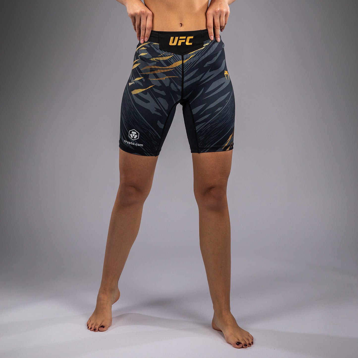 UFC Fusion by Venum Authentic Fight Night Vale Tudo Shorts voor Dames - Lang Fit - Champion
