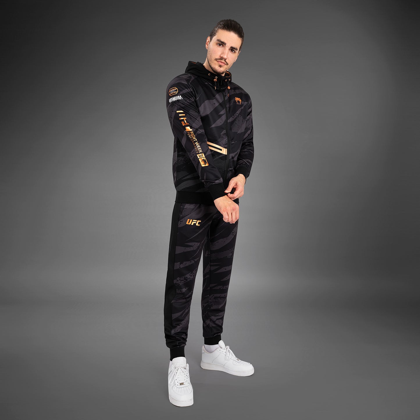 UFC Adrenaline By Venum Fight Week Mannen Hoodie - Urban Camo
