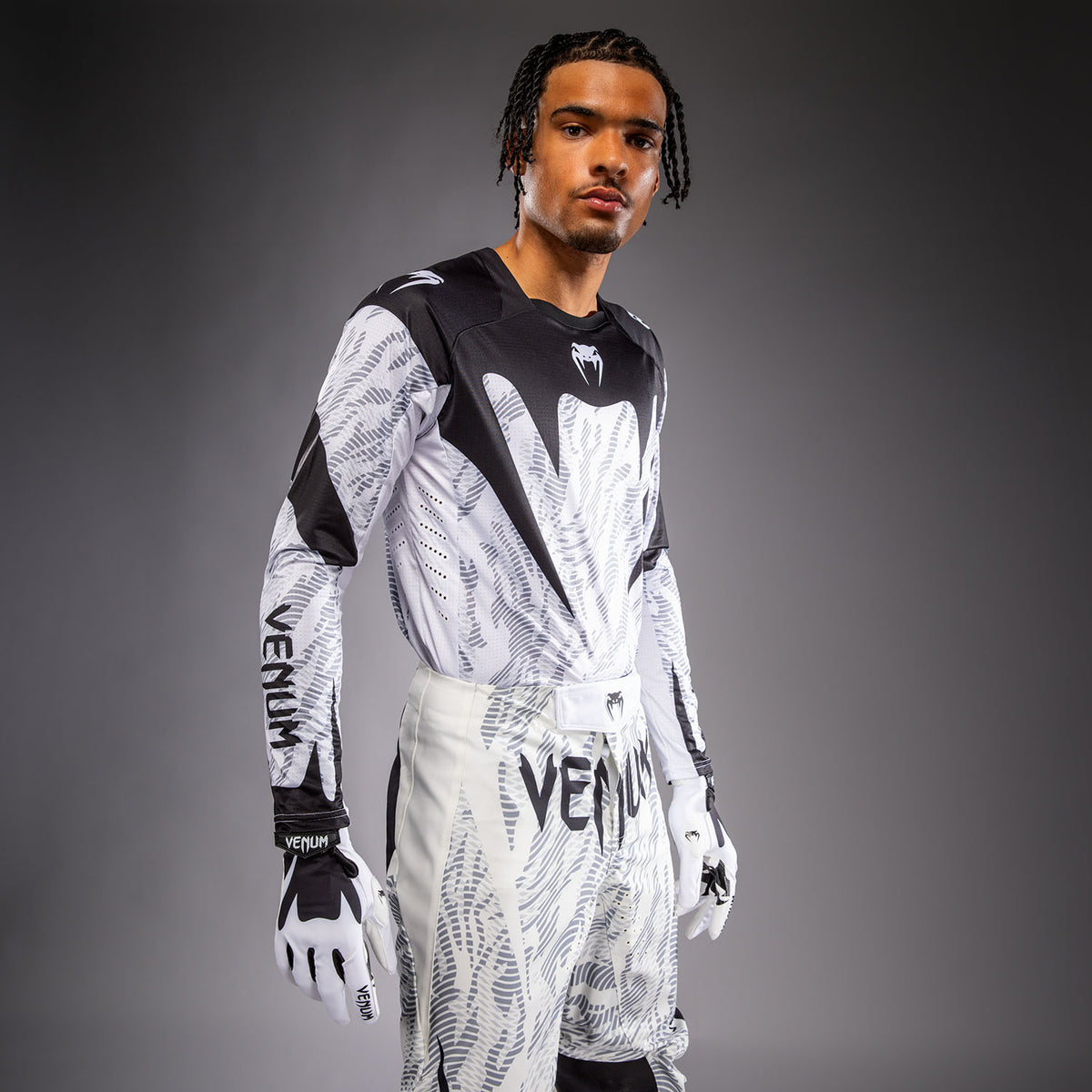 Venum MX Elite Motorsportsshirt - Wit