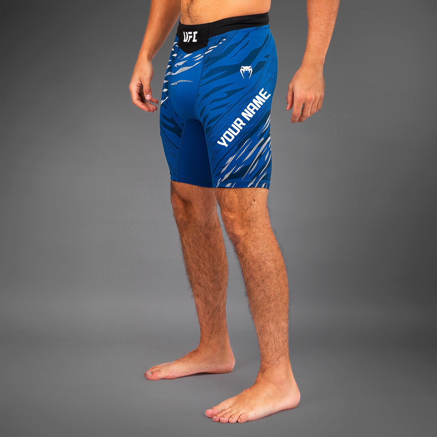 UFC Fusion by Venum Personalized Authentic Fight Night Vale Tudo Shorts voor Heren - Blauw
