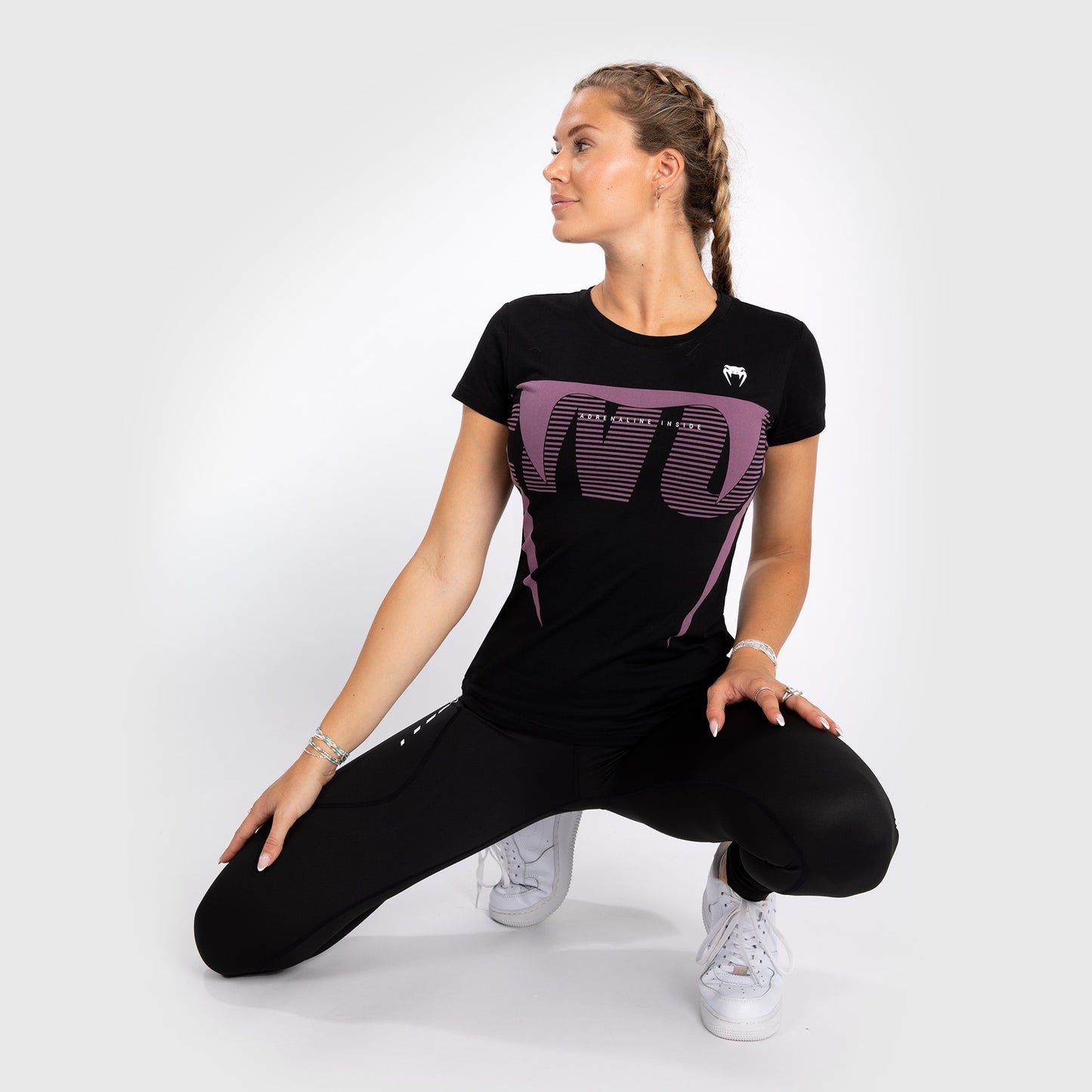 Venum Adrenaline Dames-T-Shirt - Purple
