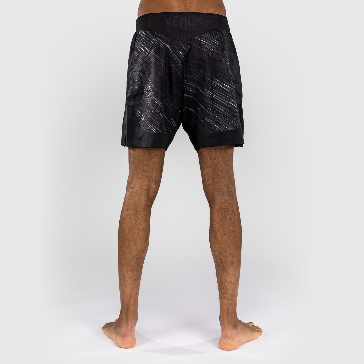Venum Rapid Fight Shorts - Zwart/Stormgrijs