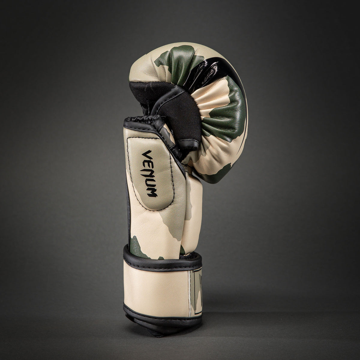 Venum Elite Camo Sparring Handschoenen - Kaki/Offwhite